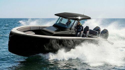 Außenborder-Konsolenboot - BY30 - Brizo Yachts - Benzin / zweimotorig / Gleiter