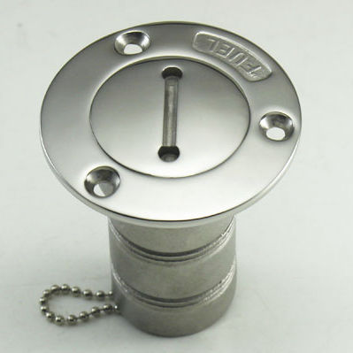 Druckknopf-Deckeinfüllstutzen - MM0503-0001 - Qingdao K-Wing Industry Co., Ltd - für Kraftstoffbehälter / Edelstahl