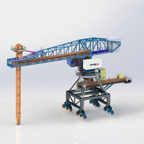 Kontinuierlicher Schiffsentlader - GSU series - GENMA SOLUTION - mechanisch / mobil