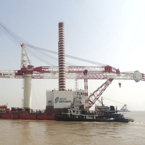 Kran für Schiffe - RHM Series - GENMA SOLUTION - Schwerlast / Offshore