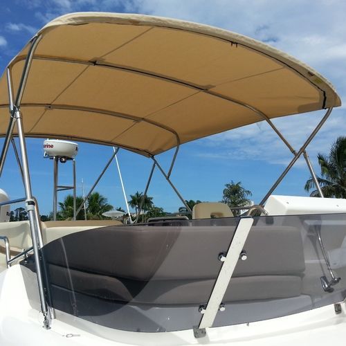 Bimini-Top für Boot - ECONOMIC 4-Bow - Bailly - für Segelboot / für Motorboot / für Ruderhaus