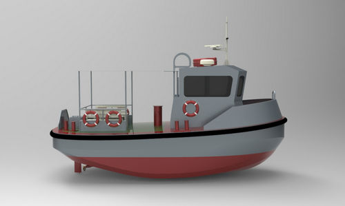 Mini-Schlepper-Berufsschiff - 10 - ARTE BOAT YARD