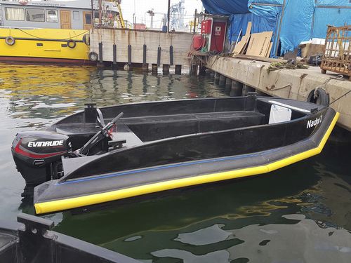 Arbeitsboot Berufsschiff - 5 HDPE - ARTE BOAT YARD - HDPE / Festrumpf-Schlauchboot