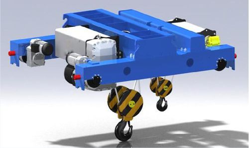 Seilzug-Hebezeug - Trolley - Henan Weihua Heavy Machinery Co., LTD - elektrisch / kompakt / Zweischienen