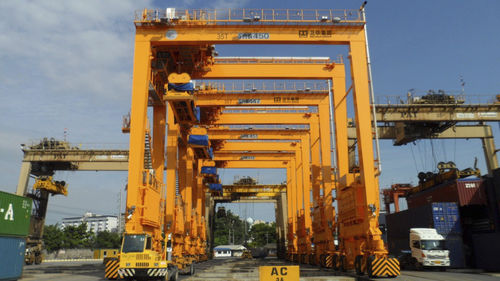 Containerkran - rubber tyre - Henan Weihua Heavy Machinery Co., LTD