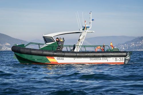 Patrouillenboot Berufsschiff - RAL-1100-ZSF-OPEN - AISTER ALUMINIUM SHIPYARD - Außenborder / Aluminium / offenes Boot