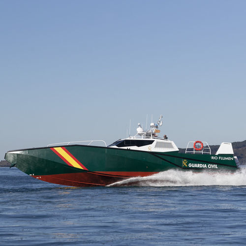 Patrouillenboot Berufsschiff - HS60  - AISTER ALUMINIUM SHIPYARD - Inboard-Hydrojet / Aluminium