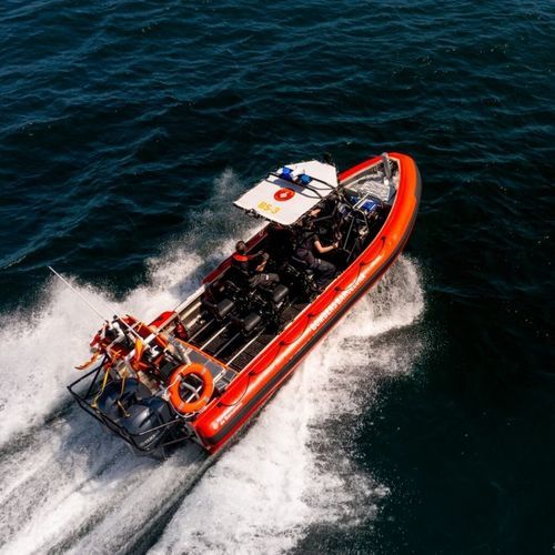 Such- und Rettungsboot Berufsschiff - MZ-RHIB  - AISTER ALUMINIUM SHIPYARD - Außenborder / Festrumpf