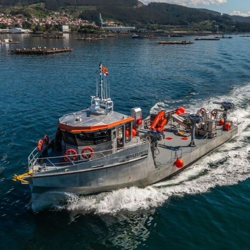 Boot für Aquakulturen Berufsschiff - Seafarmer - AISTER ALUMINIUM SHIPYARD