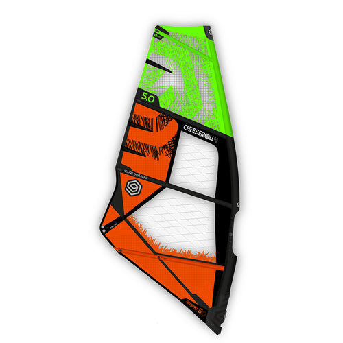 Windsurf-Segel / Wave - CHEESEROLL 4	 - I-99 - 4 Segellatten