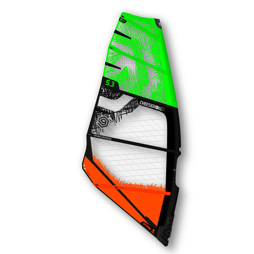 Windsurf-Segel / Wave - CHEESEROLL 5	 - I-99 - 5 Segellatten