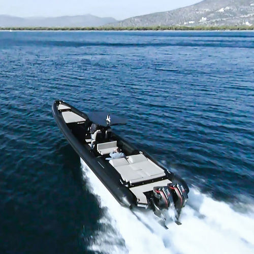 Außenborder-Schlauchboot - 41 R - Marvel - zweimotorig / halbstarr / Open