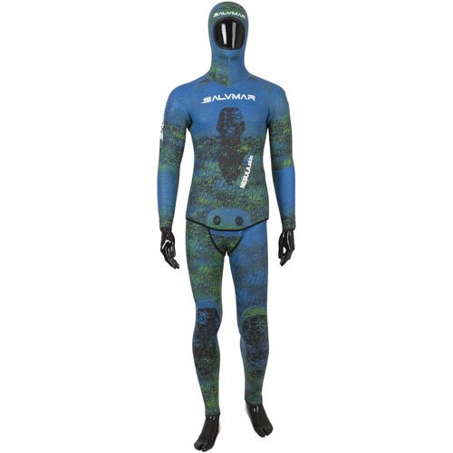 Nassanzug zum Speerfischen - NEBULA SKIN - SALVIMAR s.r.l. - mit Kopfhaube / zweiteilig / 3,5 mm