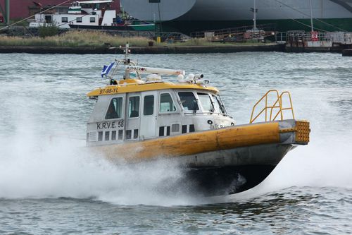 Crewboot-Berufsschiff - CREWTENDER - HABBEKE SHIPYARD - Inboard-Hydrojet / Aluminium / Festrumpf-Schlauchboot