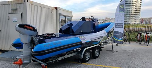 Patrouillenboot Berufsschiff - BN250 H2C - HABBEKE SHIPYARD - Taxiboot / Außenborder / Festrumpf-Schlauchboot
