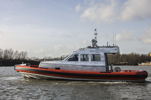 Rettungsboot Berufsschiff - FRC 1405 - HABBEKE SHIPYARD - Außenborder / Aluminium / Festrumpf-Schlauchboot
