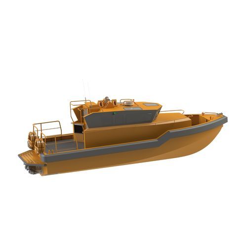 Patrouillenboot Berufsschiff - FDC 1003 - HABBEKE SHIPYARD - Rettungsboot / Arbeitsboot / Lotsenboot
