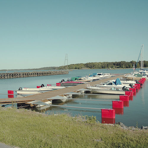 Schwimmponton - PONTECH - Anker / für Yachthafen / Beton