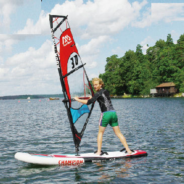 Aufblasbares SUP - Champion - aquamarina - Allround / Wave / Windsurf