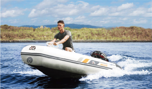 Außenborder-Schlauchboot - DELUXE - aquamarina - Sport / für die Fischerei / max. 3 Personen
