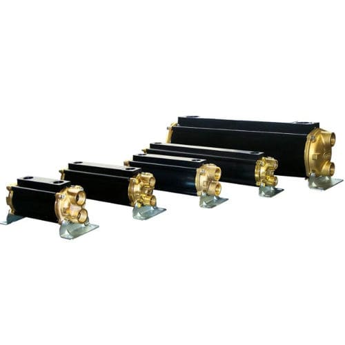 Rohrbündelwärmetauscher - "E" range - MOTA Cooling System - für Marineanwendungen / Luft/Öl