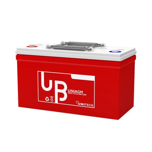 Batterie für Boot - UNIAGM 80.12 - UNITECK - 12 V / AGM / wasserdicht