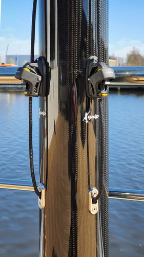 Markiseständer für Yacht - straight - X-Quip - Edelstahl / Carbon