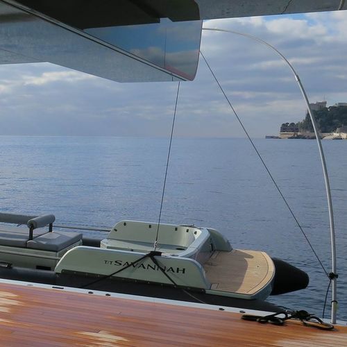 Anlegepeitsche für Boote - Whip 4.8m and 5.3m - X-Quip - Carbon / aus Kohlefaser / aus Edelstahl
