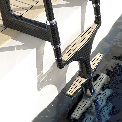 Yachtleiter - Dive Ladder - X-Quip - klappbar / zum Baden / Sicherheit