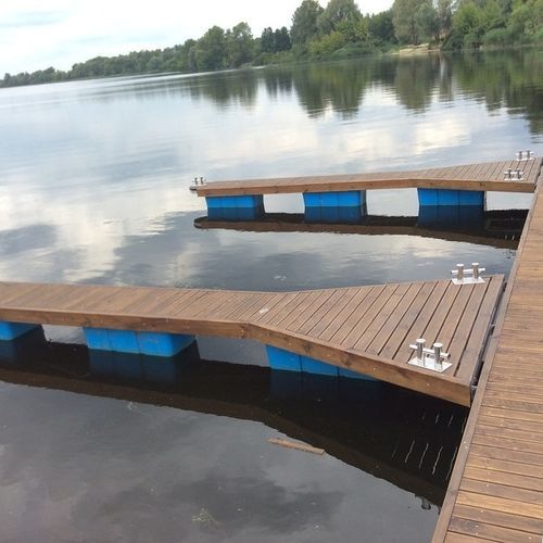 Ausleger / galvanisiertem Stahl - W740 - UHP - Holz
