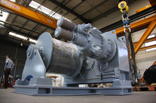 Winde für Schiffe - Air  - DMT MARINE EQUIPMENT SA - Schlepp / Druckluftmotor / Spulvorrichtungen