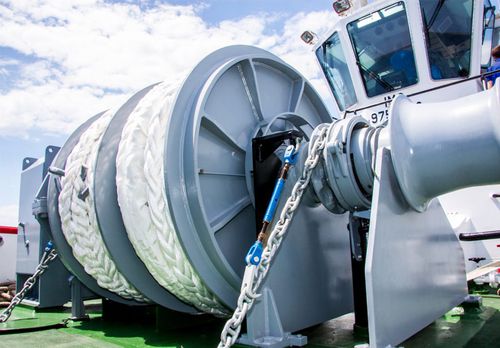 Winde für Schiffe - BUMI ARMADA - DMT MARINE EQUIPMENT SA - Anker / Hydraulikmotor / elektrisch