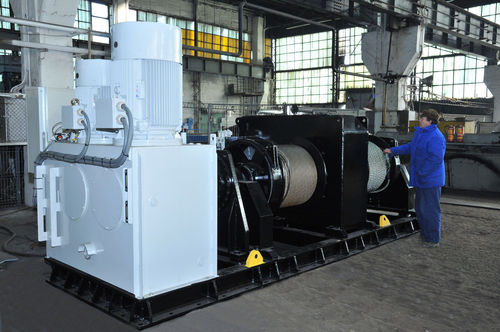Winde für Schiffe - Slipway  - DMT MARINE EQUIPMENT SA - für Schlepper / Schlepp / Hydraulikmotor