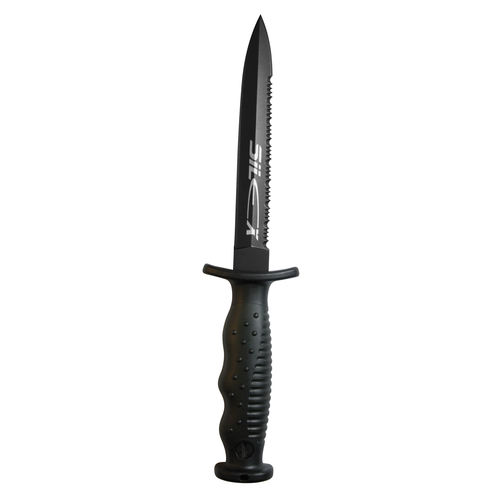 Tauchmesser - Flint - EPSEALON - mit doppelter Schneide / Taschen