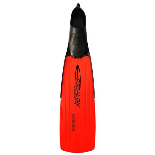 Tauchflosse - Vega red - EPSEALON - Technopolymer / Vollfuß / rot