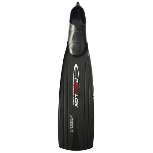 Tauchflosse - Vega black - EPSEALON - Technopolymer / Vollfuß