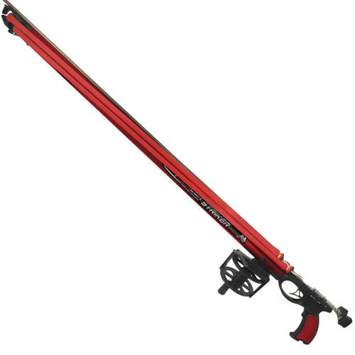 Taucher-Harpune / mit Gummizügen - STRIKER PRO red - EPSEALON - Aluminium