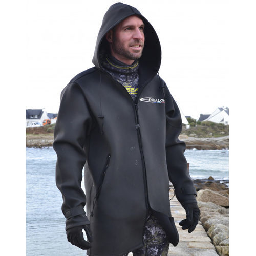 Tauchjacke - SharkSkin - EPSEALON - Thermo / Neopren / Kapuzen