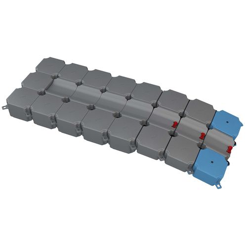 Schwimmponton - Jet Slider 400 - BulDock Ltd. - modular / zur Trockenlagerung von Jet-Skis / für Yachthafen