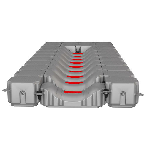 Schwimmponton - 550/650 U-Slide - BulDock Ltd. - modular / zur  Trockenlagerung / für Yachthafen