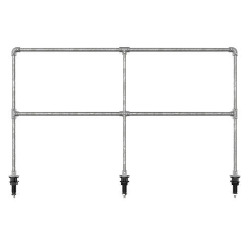 Geländer für Steg - 200 cm - BulDock Ltd.