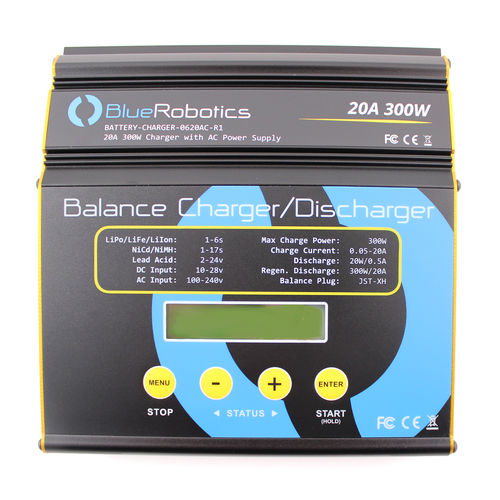 Batterieladegerät - Lithium charger - BlueRobotics - für Marineanwendungen