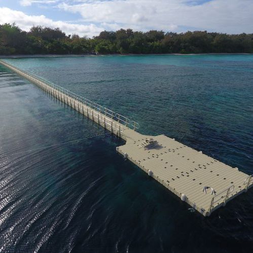 Schwimmponton - Rotodock  - GCProperty Pty Ltd T/A GCMarine - modular / Arbeit / für Yachthafen