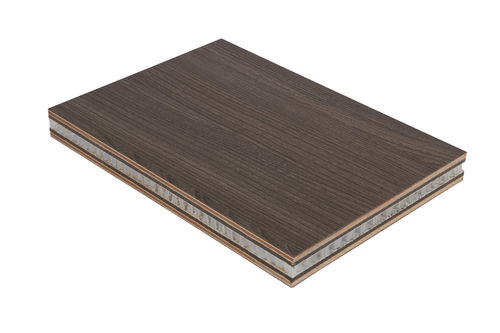 Sandwichplatte zur Schalldämmung - Acoustream™ XR2 CB - La Boisserolle - PP-Wabenstruktur / Gummi / Sperrholz