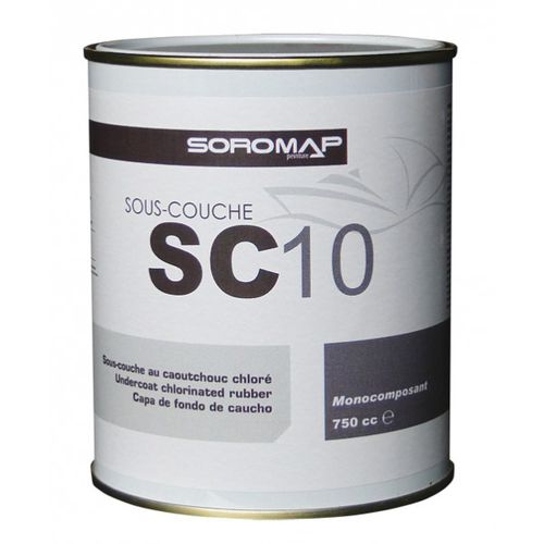 Unterbodenschutz für Boote - SC10 - GROUPE SOROMAP - Stahl / für Gummi / für Kiel