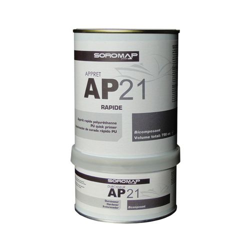 Grundierung für Boote - AP21 - GROUPE SOROMAP - Mehrzweck / Epoxid / Polyurethan