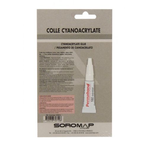 Epoxidkleber - CYANOACRYLATE  - GROUPE SOROMAP - Einkomponenten / Mehrzweck