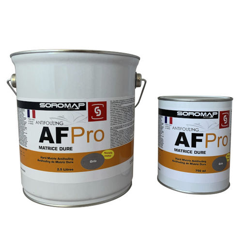 Antifouling für Boote - AF PRO - GROUPE SOROMAP - hart / für Holz / Stahl