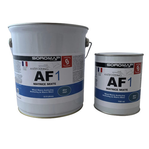 Antifouling für Boote - AF1 - GROUPE SOROMAP - mit halbharter Matrix / für Holz / Stahl