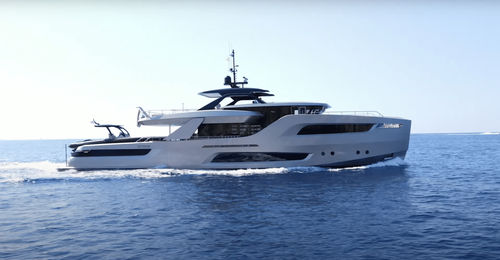 Superyacht für Kreuzfahrten - X-Treme 105 - Trimm Design BV - Flybridge / mit Steuerhaus / 5 Kabinen